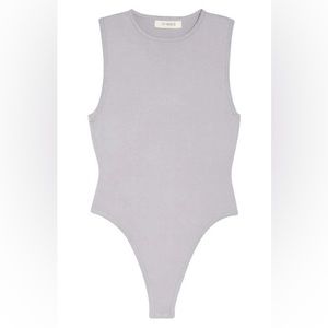 Sonny Rib Bodysuit In Icy Lilic